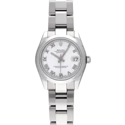 ROLEX DATEJUST 178240 WHITE WATCH 677217