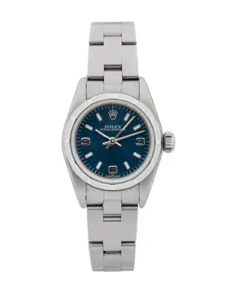 ROLEX OYSTER PERPETUAL 26 / BLUE DIAL / 1999 / 67230