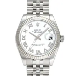 ROLEX 178274 WHITE USED WATCH #61230