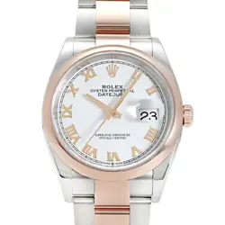 ROLEX 126201 WHITE MEN'S USED WATCH #61130