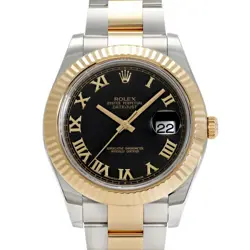 ROLEX 116333 BLACK MEN'S USED WATCH #61630