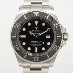 ROLEX SEA-DWELLER DEEP SEA 126660 SS SS AT BLACK DIAL 1 EXTRA LINK