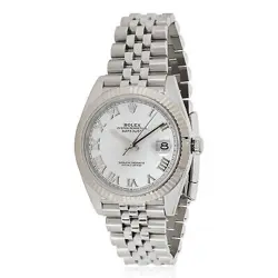 ROLEX DATEJUST 41 126334 MEN'S WATCH IN 18KT STAINLESS STEEL/WHITE GOLD