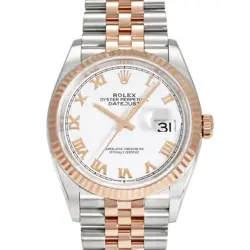 ROLEX 126231 WHITE MEN'S USED WATCH #61730
