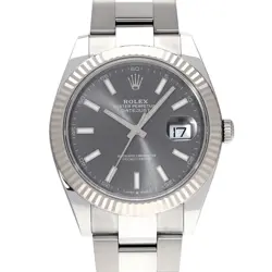 ROLEX DATEJUST 41 126334 CASE SIZE 4141MM MEN'S USED WATCH #622330