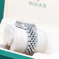 Rolex 31mm Oyster Perpetual Silver Sticks Dial Datejust REF: 68274 (1990)