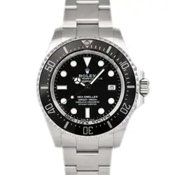 ROLEX SEA-DWELLER DEEP SEA 136660 BLACK MEN'S USED WATCH #621430