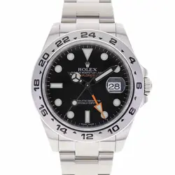 ROLEX EXPLORER 2 216570 BLACK CASE SIZE 42.0MM MEN'S USED WATCH #621730