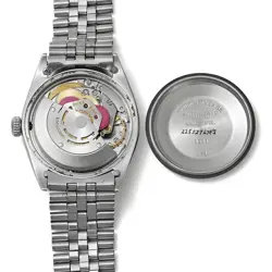 ROLEX Oyster Perpetual 1501 Silver Men's Used Watch #611930