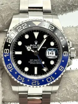 ROLEX GMT MASTER II BATMAN OYSTER BRACELET 126710BLNR BOX & PAPERS 2022