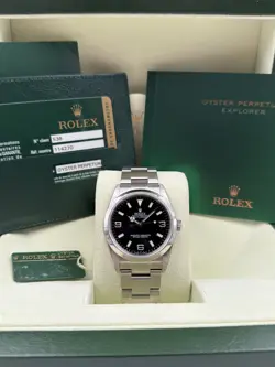 ROLEX EXPLORER 36MM KHANJAR SULTANATE OF OMAN 114270 NEW OLD STOCK 2010