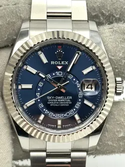 ROLEX SKYDWELLER BLUE