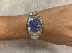 14K YELLOW GOLD/STEEL