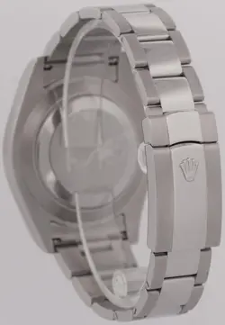 Rolex DateJust II SILVER DIAMOND Arabic Stainless Steel Oyster 41mm Watch 116334
