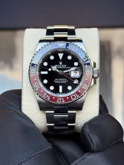 ROLEX GMT-MASTER II PEPSI 126710BLRO FULL SET BOX PAPERS 40MM