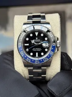 ROLEX GMT-MASTER II BATMAN 116710BLNR FULL SET BOX PAPERS 40MM OYSTER