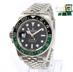2023 ROLEX GMT-MASTER II SPRITE 126720VTNR 40MM BLACK JUBILEE BOX PAPERS