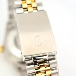 Mens Rolex 36MM SS/10k Yellow Gold Jubilee 2 CTW Diamonds Bezel MOP Dial Watch