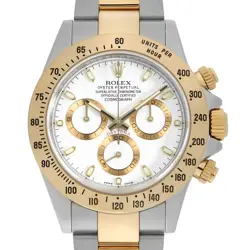 ROLEX COSMOGRAPH DAYTONA 116523 WHITE RANDOM NUMBER SECOND HAND MENS
