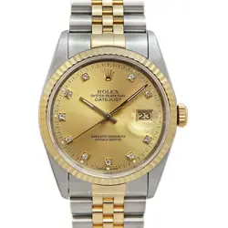 ROLEX DATEJUST S SERIES 16233G MEN'S WATCH FROM JAPAN G0701