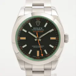 ROLEX MILGAUSS 116400GV SS SS AT BLACK DIAL