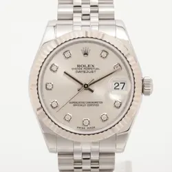 ROLEX DATEJUST 178274G SSWG SS AT SILVER-FACE 3 EXTRA LINKS
