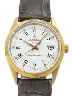ROLEX OYSTER PERPETUAL DATE 1550 614**** MEN AUTOMATIC #T192