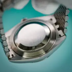 Rolex Datejust 126300 - Jubilee Bracelet with Silver Bezel Black dial-41mm