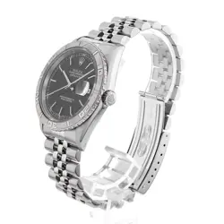 ROLEX DATEJUST THUNDERBIRD 16264 BLACK BAR 5 ROW JUBILEE  T 566178