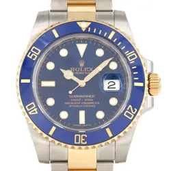 AUTHENTIC ROLEX SUBMARINER DATE 116613LB SSXYG AUTOMATIC #RANDOM  #270-004-07...