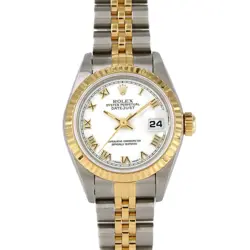 AUTHENTIC ROLEX DATEJUST 69173 SSXYG AUTOMATIC #W  #260-005-954-2292