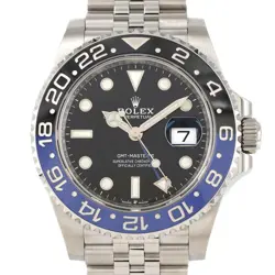 AUTHENTIC ROLEX GMT MASTER 2 126710BLNR 5 SS AUTOMATIC #RANDOM  #260-003-864-...