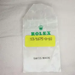 ROLEX GENUINE PARTS BAG MADE IN SWITZERLAND 1675GMT MASTER