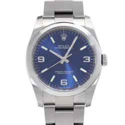 ROLEX OYSTER PERPETUAL 116000 BLUE WATCH 676939