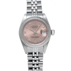 ROLEX DATEJUST 79174 F NUMBER (MANUFACTURED AROUND 2005) PINK LADIES WATCHES...