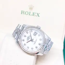 ROLEX 36MM MOP DIAMONDS DATEJUST  116234 (AN ERIES)