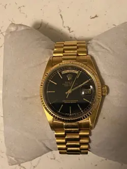 BLACK STICK DIAL-FLUTED
