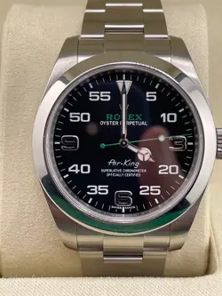ROLEX AIR KING 116900 MENS 40MM WATCH 2018 BOX & CARD