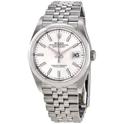 ROLEX DATEJUST 36 SILVER DIAL MEN'S WATCH 126200SSJ