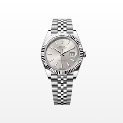 UNWORN ROLEX DATEJUST 41MM, SILVER, JUBILEE, 126334, DATED 2025