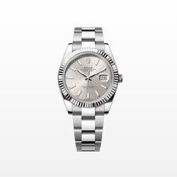 41MM SILVER OYSTER