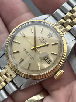 ROLEX 1601 DATEJUST 36MM RARE WIDE MARKER DIAL SERVICED 2 YEAR WARRANTY
