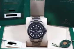 ROLEX 2025 1 OWNER YACHT-MASTER 42 TITANIUM BOX/PAPERS/CARD 226627
