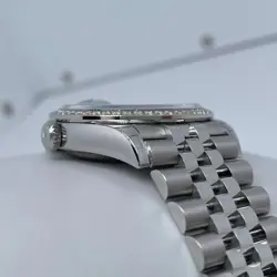2025 New Rolex 126284RBR Datejust 36mm Steel Green Sticks Dial Diamond Watch