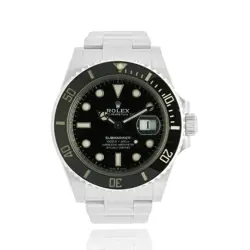 ROLEX STAINLESS STEEL SUBMARINER CERAMIC 41MM DATE