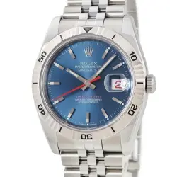 ROLEX DATEJUST 36 TURN-O-GRAPH 116264 F K18WG SS AUTOMATIC MEN #HD173