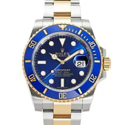 USED ROLEX SUBMARINER DATE 116613LB BLUE CASE: 40.0×40.0MM MEN'S WATCH #102015