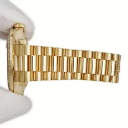 Rolex Day-Date 2 218348A Random K18YG Diamond Automatic Men #HD002