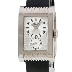 ROLEX CELLINI PRINCE 5441/9 D K18WG HAND-WIND MEN #HD150