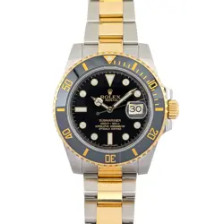 ROLEX 116613LN SUBMARINER DATE TWO TONE SERTI DIAL 40MM 2015